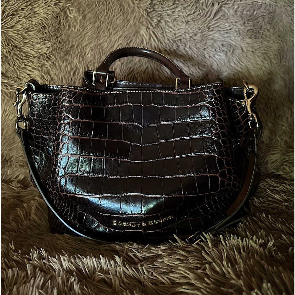 Dooney and Bourke Croc Leather Purse